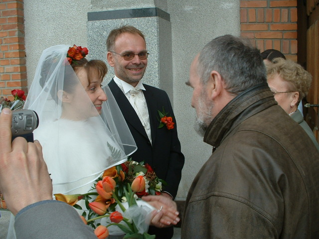 Zyczenia... Rodzice Marcina